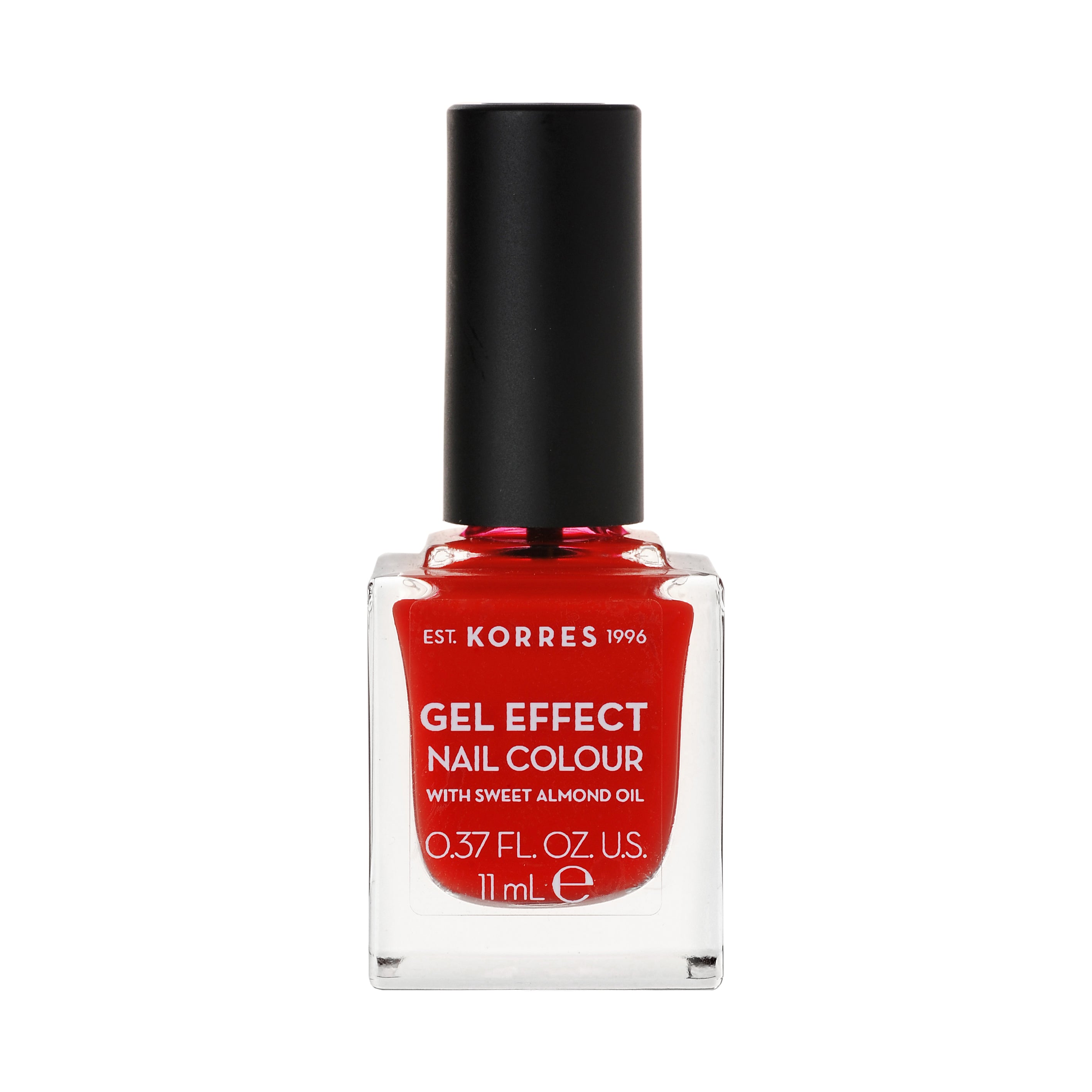 Nail Color Coral Red 48 Gel Effect