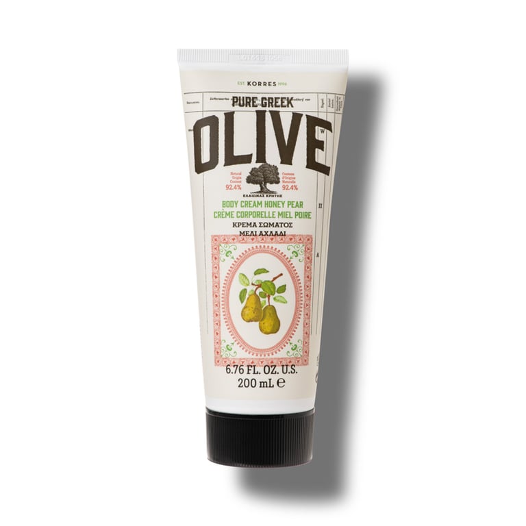 Pure Greek Olive Body Cream Honey Pear