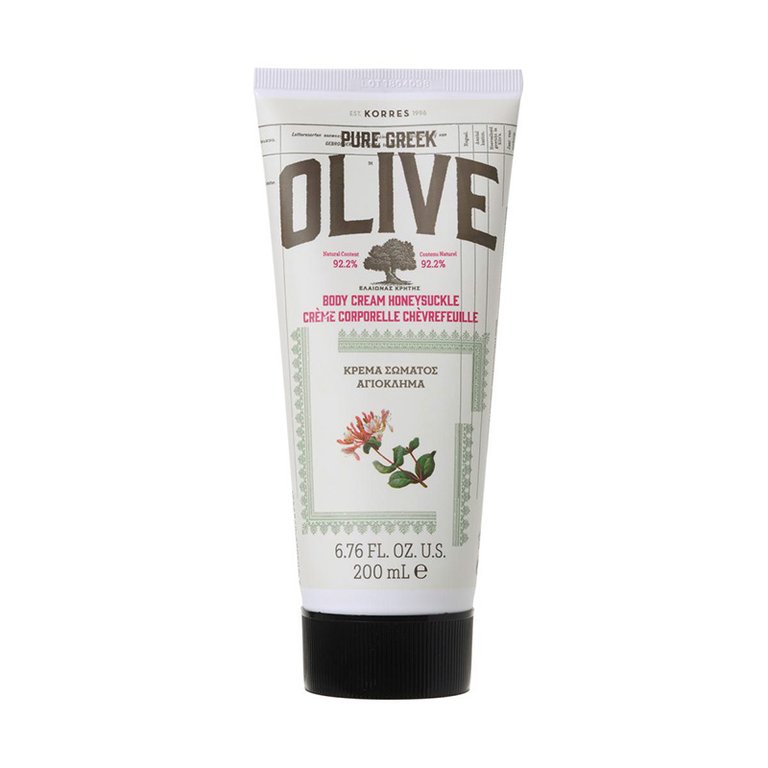 Pure Greek Olive Body Cream Honeysuckle